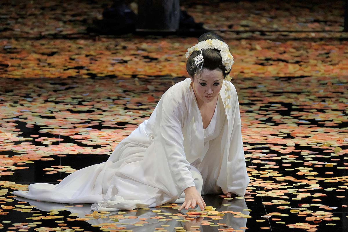 Un bosco incantato per “Madama Butterfly” di Verona